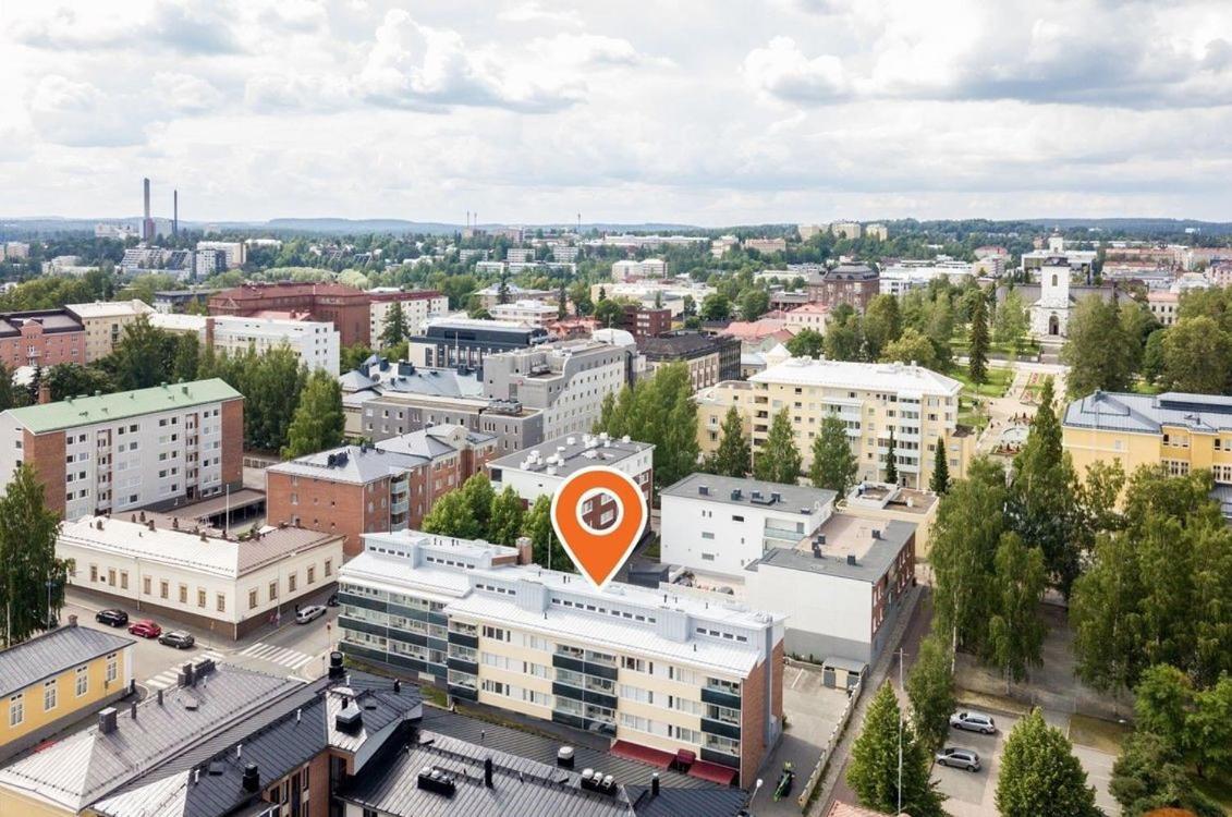 City Apartment Snellmaninkatu 22 A, Yksityinen Pistokkeellinen Paikoitus Sisaeltyy Hintaan Kuopio Exterior foto