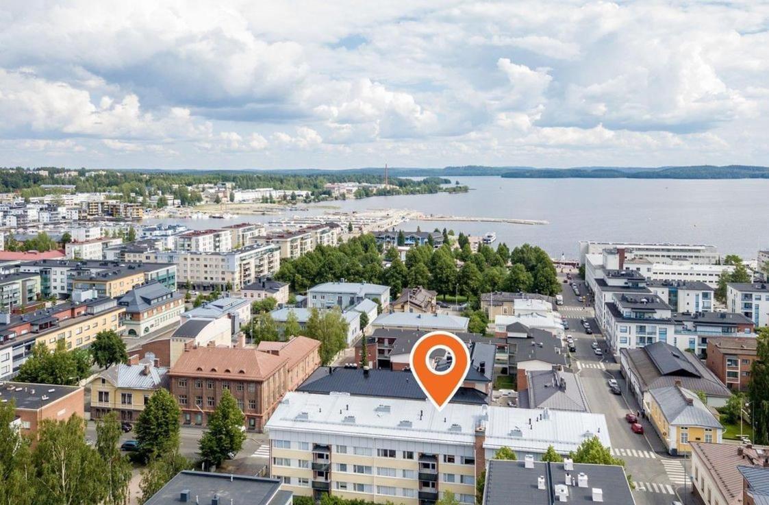 City Apartment Snellmaninkatu 22 A, Yksityinen Pistokkeellinen Paikoitus Sisaeltyy Hintaan Kuopio Exterior foto